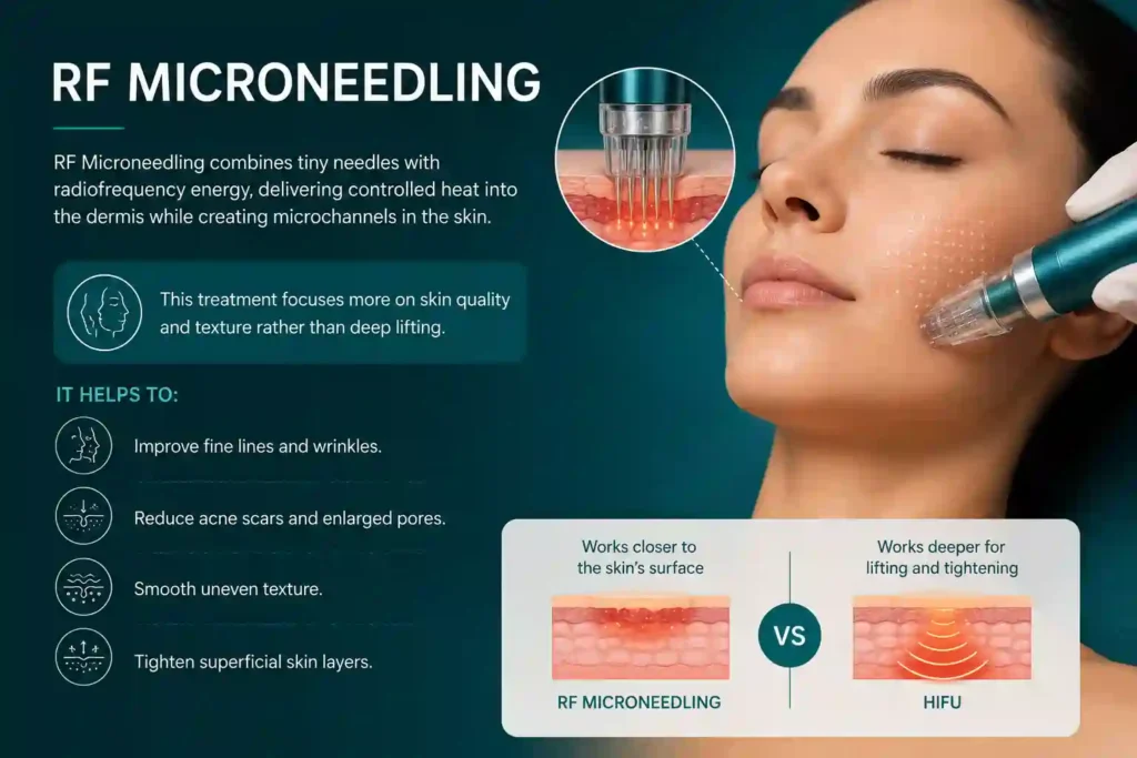 What Does RF Microneedling Do That HIFU Alone Cannot Malmesbury