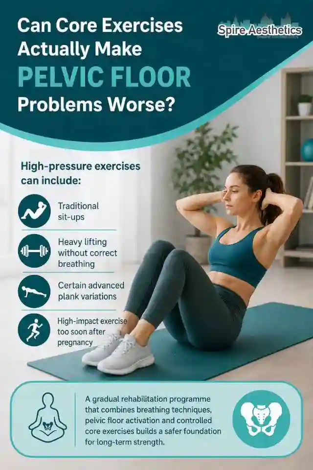 Can Strengthening Your Core Alone Actually Make Pelvic Floor Problems Worse Malmesbury?
